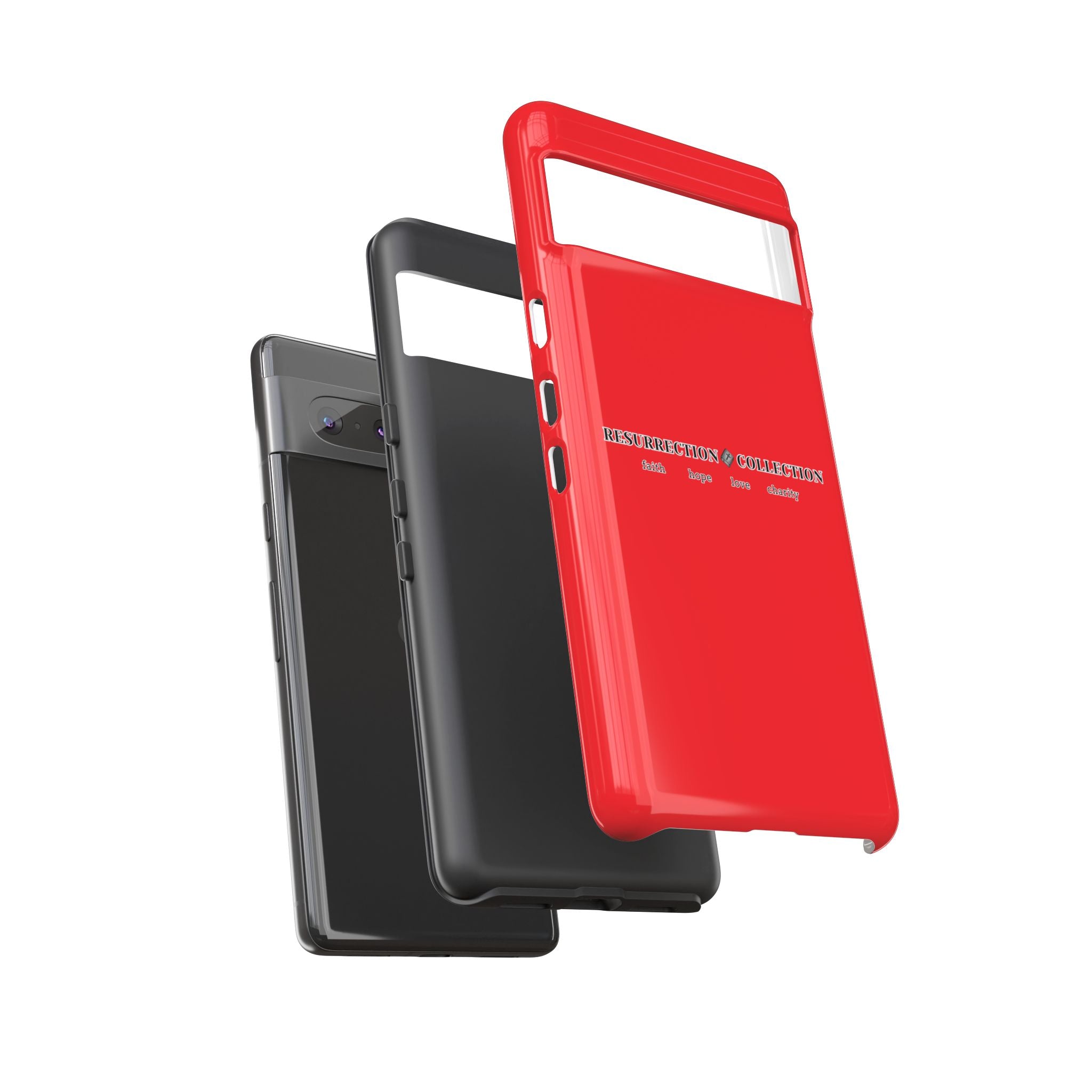 Resurrection Collection Red Tough Phone Case — Bold Religious Faith Design