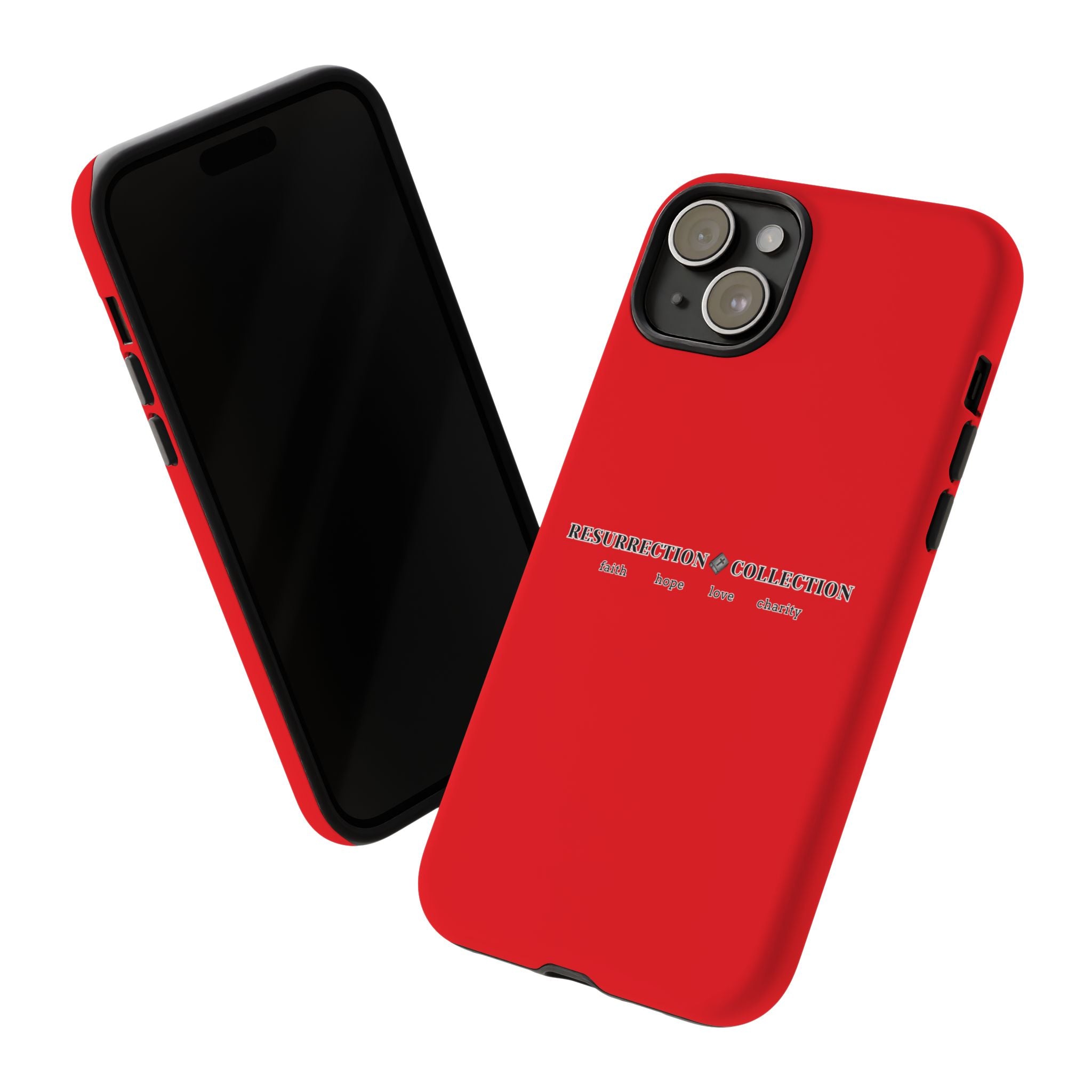 Resurrection Collection Red Tough Phone Case — Bold Religious Faith Design