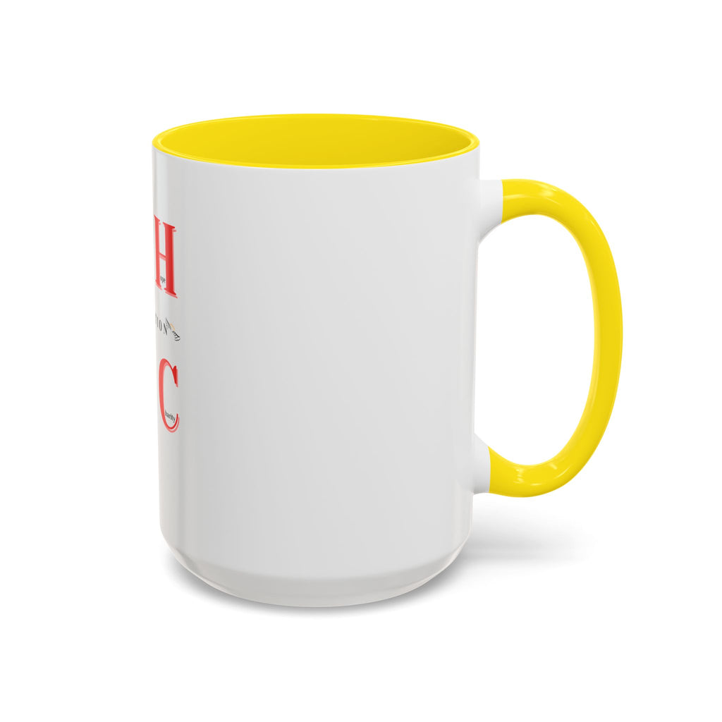 Resurrection Collection Accent Coffee Mug — Inspirational Christian Scripture Mug (11/15oz)