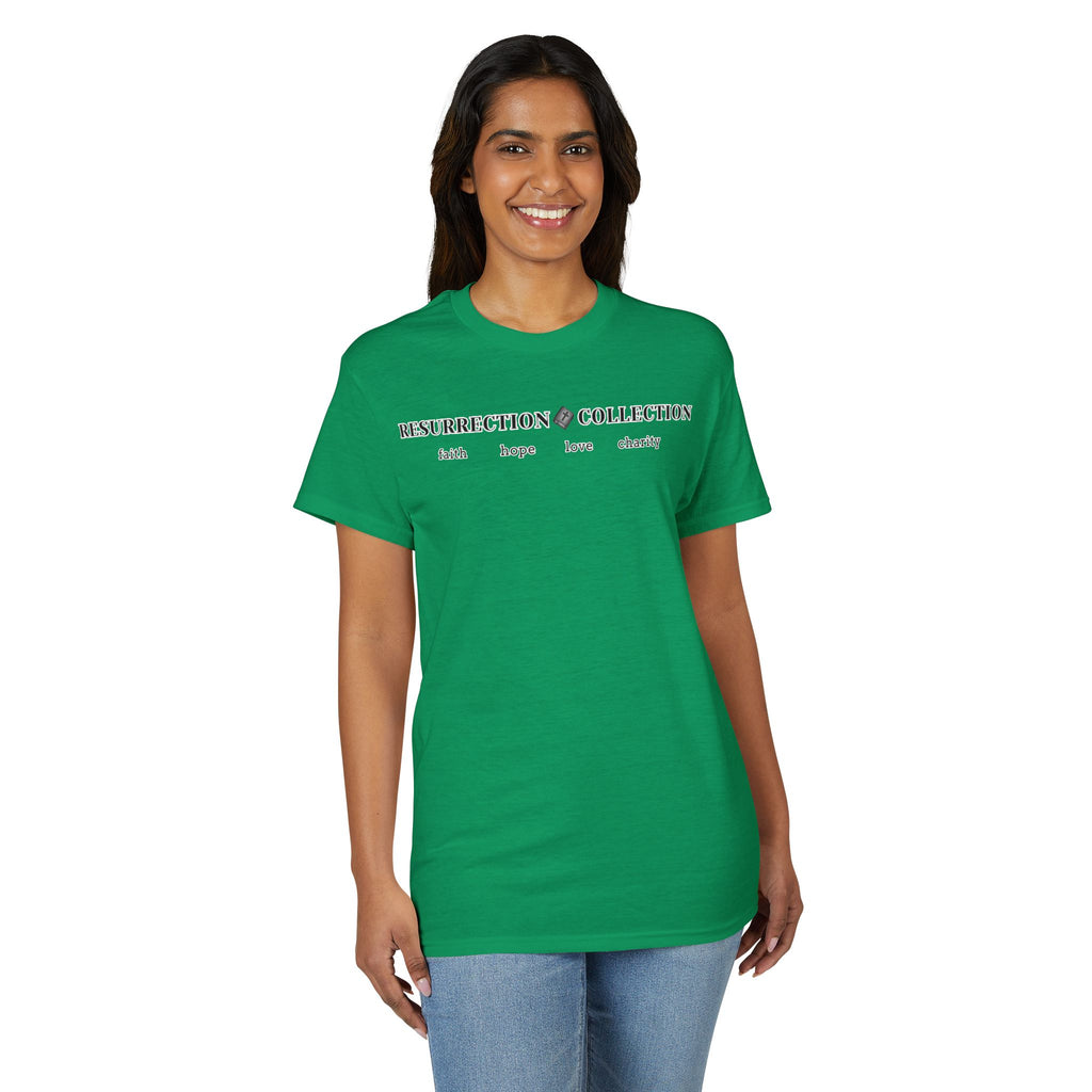 Resurrection Collection T-Shirt — Faith • Hope • Love • Charity