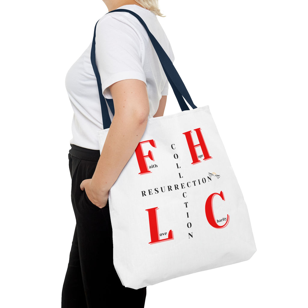 Resurrection Collection Tote Bag — Faith & Hope Graphic Tote