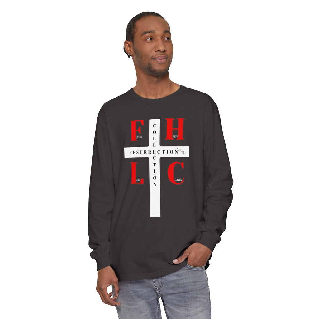 Resurrection Collection Long Sleeve Tee - FHLC Graphic