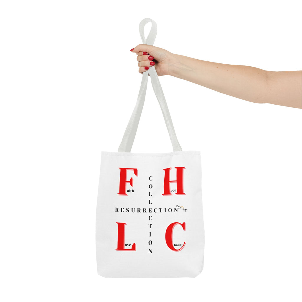 Resurrection Collection Tote Bag — Faith & Hope Graphic Tote
