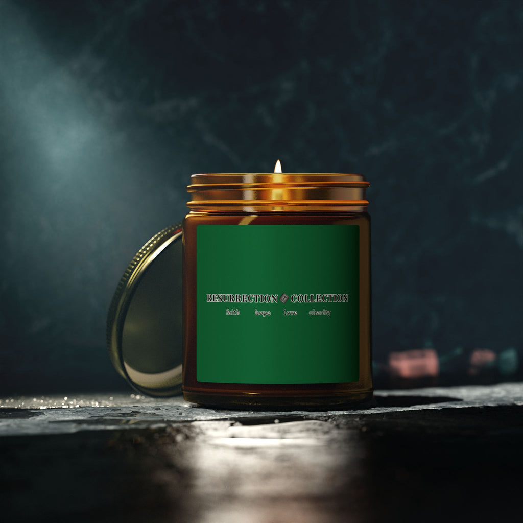 Coconut Apricot Scented Candle (4oz & 9oz) — Coconut Apricot Wax Jar — Resurrection Collection