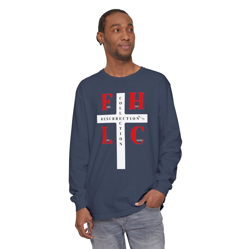 Resurrection Collection Long Sleeve Tee - FHLC Graphic
