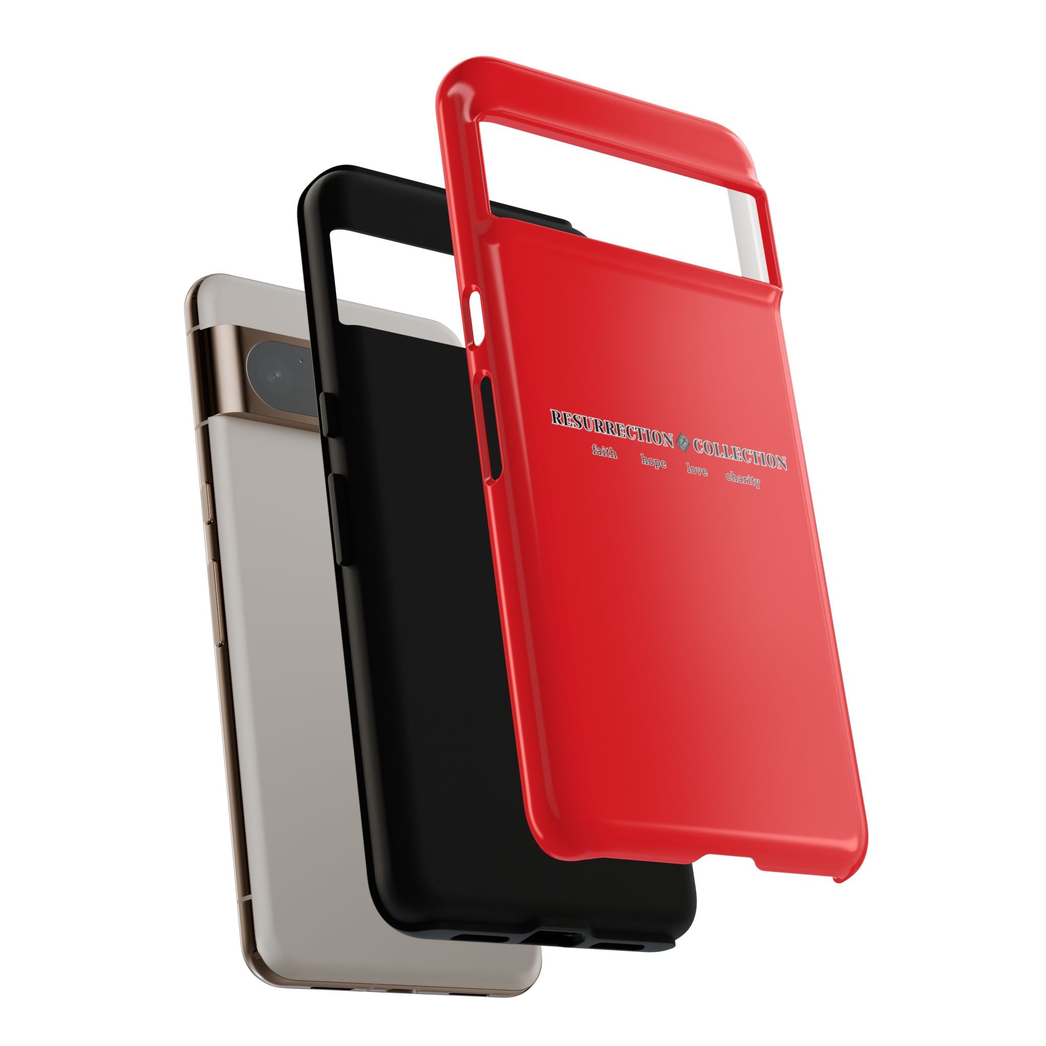 Resurrection Collection Red Tough Phone Case — Bold Religious Faith Design