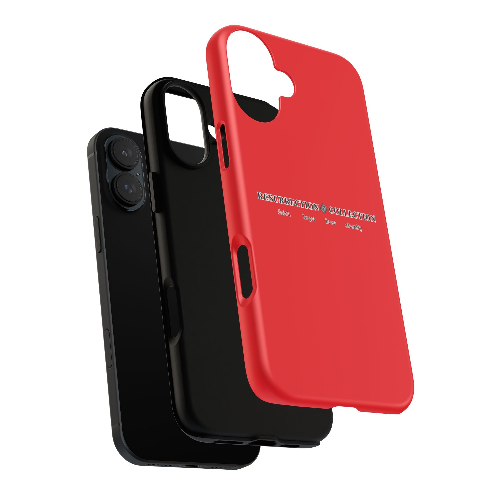 Resurrection Collection Red Tough Phone Case — Bold Religious Faith Design
