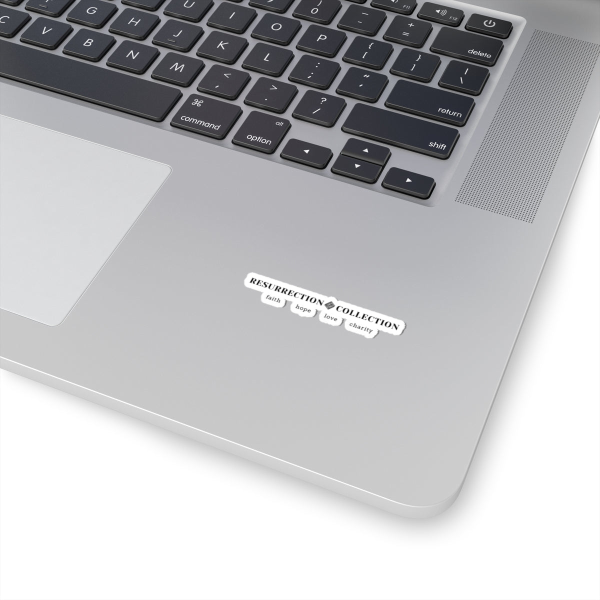 Resurrection Collection Kiss-Cut Sticker — Faith Hope Love Charity Laptop Decal