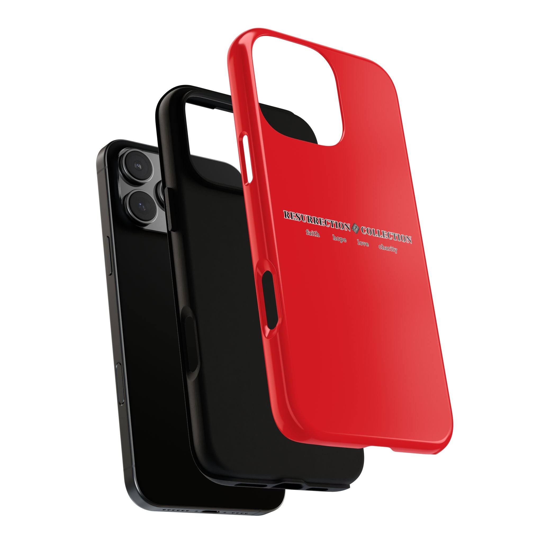Resurrection Collection Red Tough Phone Case — Bold Religious Faith Design