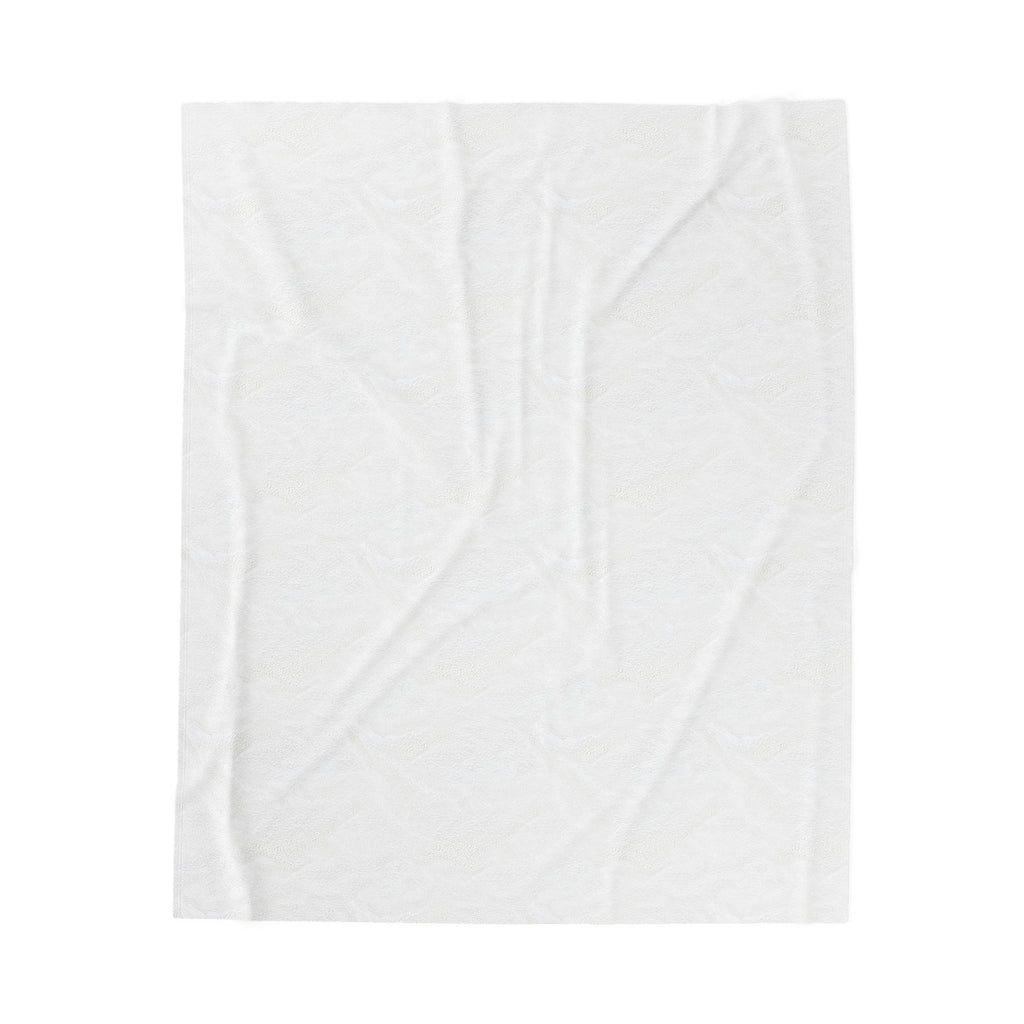 Resurrection Collection Velveteen Plush Blanket — Faith, Hope, Love Design