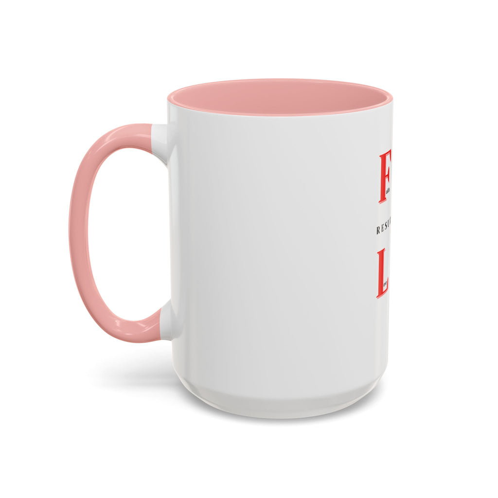 Resurrection Collection Accent Coffee Mug — Inspirational Christian Scripture Mug (11/15oz)