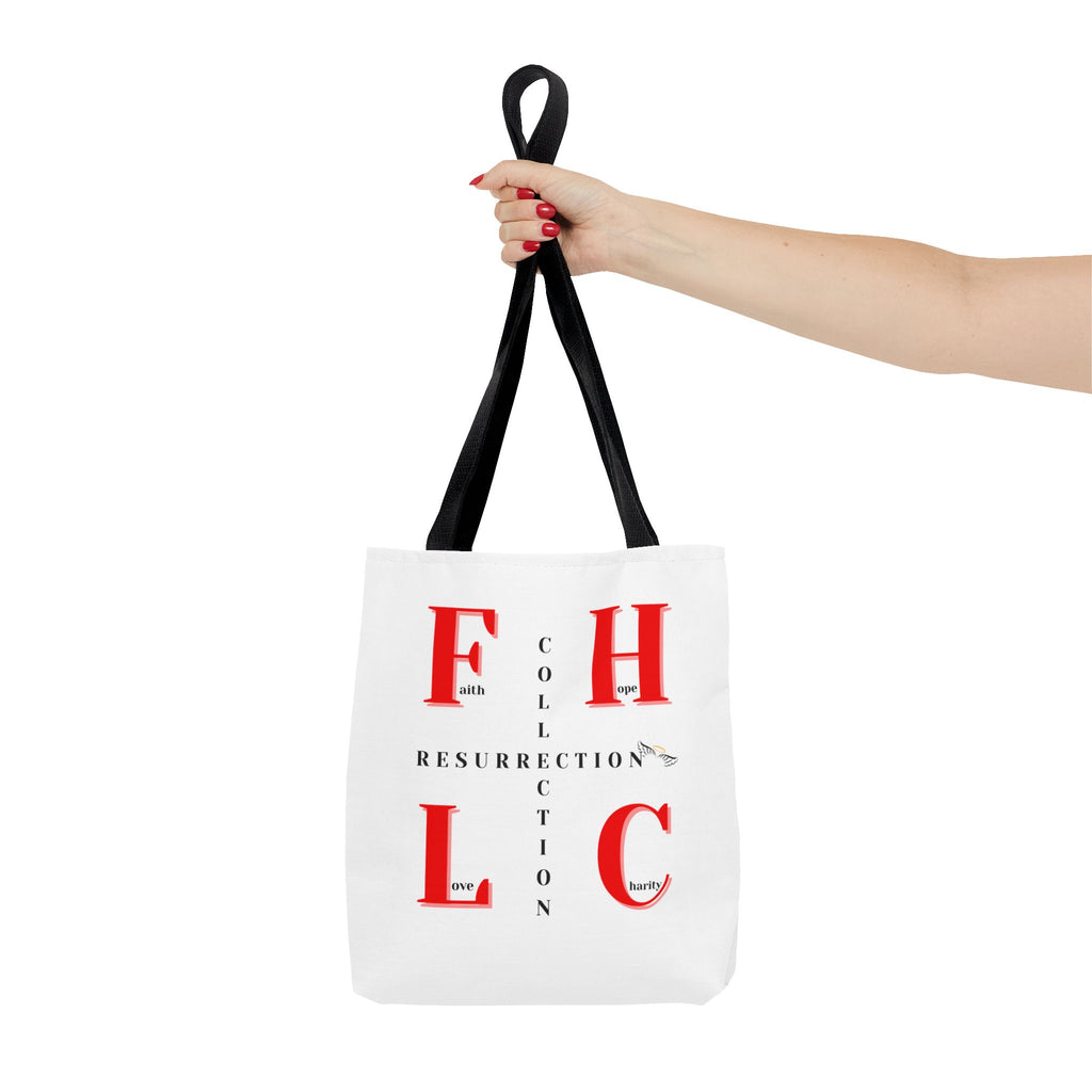 Resurrection Collection Tote Bag — Faith & Hope Graphic Tote