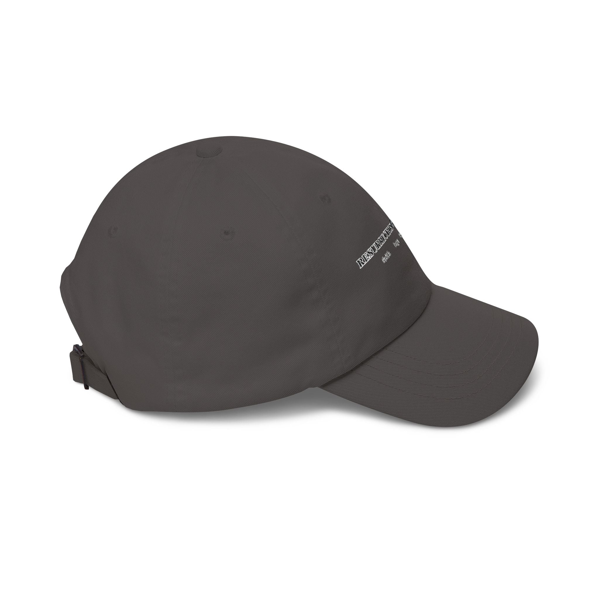 Classic Dad Cap — Minimalist 'Restoration Collection' Embroidered Baseball Hat