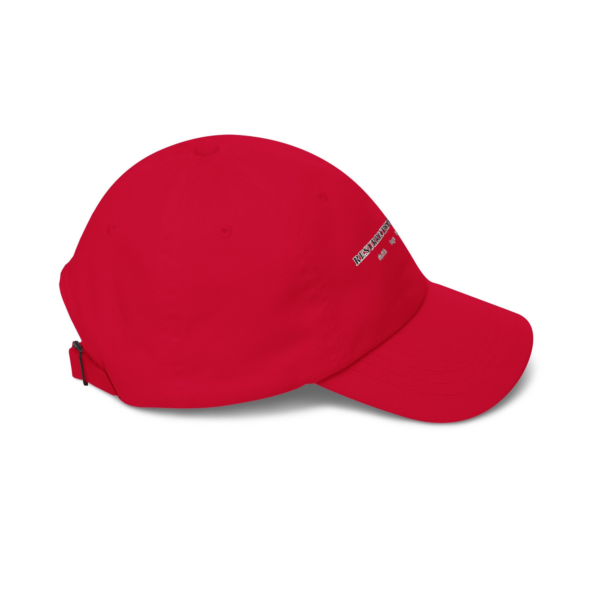Classic Dad Cap — Minimalist 'Restoration Collection' Embroidered Baseball Hat
