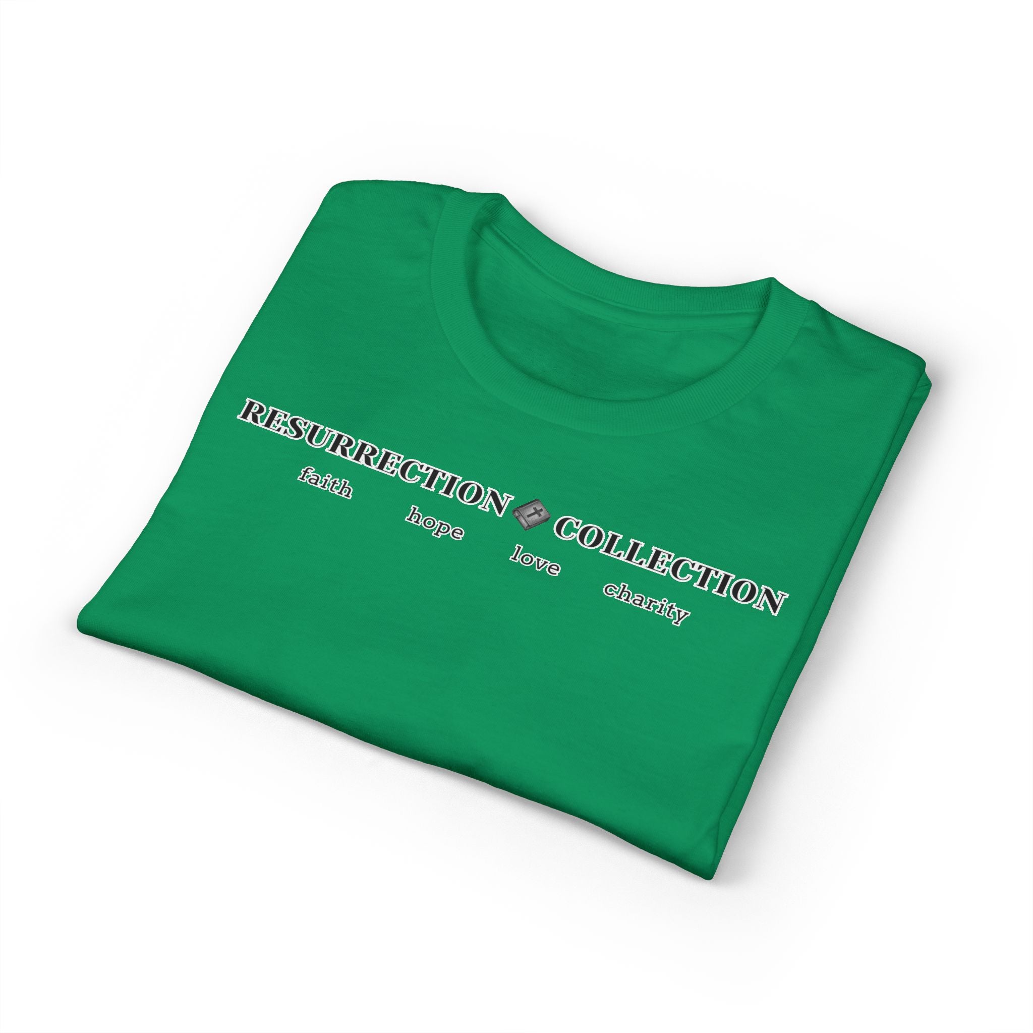Resurrection Collection T-Shirt — Faith • Hope • Love • Charity